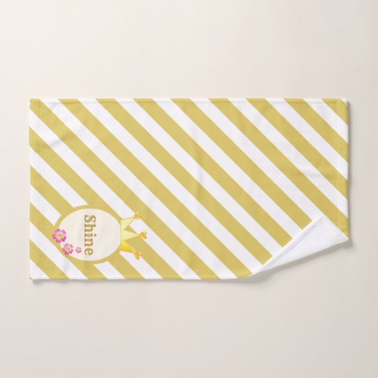 Schöne Königskrone Badhandtuch Set (Handtuch)