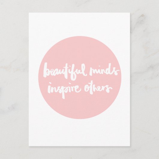 Schöne Köpfe inspirierte Menschen Inspiration Zita Postkarte (Vorderseite)
