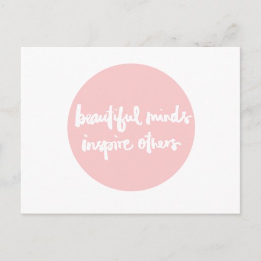 Schöne Köpfe inspirierte Menschen Inspiration Zita Postkarte (Vorderseite)