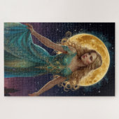 Schöne kosmische Göttin Puzzle (Horizontal)