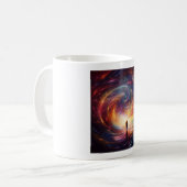 Schöne kosmische Tasse (Vorderseite Links)