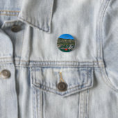 Schöne Kotor Bay in Montenegro Button (Beispiel)