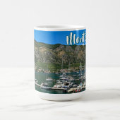 Schöne Kotor Bay in Montenegro Kaffeetasse (Mittel)