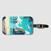 Schöne Krabi Thailand Tropical Paradise Reise Gepäckanhänger (Vorderseite (Horizontal))