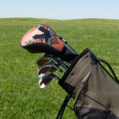 Schöne Krähe Golf Headcover (In SItu)