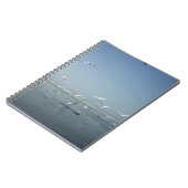 Schöne Krane, die über das Ballett der Natur flieg Notizblock (Linke Seite)