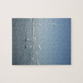 Schöne Krane, die über das Ballett der Natur flieg Puzzle (Horizontal)