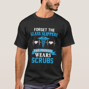 Schöne Krankenschwester Kunst für Frauen Mädchen R T-Shirt