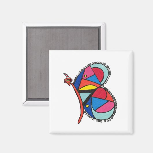 Schöne Kreatur Magnet (Vorderseite/Rückseite)