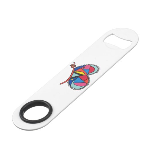 Schöne Kreatur Speed Flaschenöffner (Vorderseite Schrägansicht)