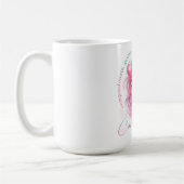 Schöne Krebs-Girl Mit Eigenschaften Kaffeetasse (Links)