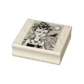 SCHÖNE KREEPIE FRANKENELLA MONSTER, GRAVEN, CAT GUMMISTEMPEL (Stempel)