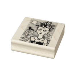 SCHÖNE KREEPIE FRANKENELLA MONSTER, GRAVEN, CAT GUMMISTEMPEL