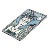 SCHÖNE KREEPIE FRANKENELLA MONSTER, GRAVEN, CAT MAGNET (Linke Seite)