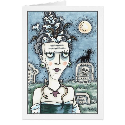 SCHÖNE KREEPTION FRANKENELLA MONSTER, GRAVES Leere (Vorne)