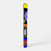 Schöne Kreise iPhone 16 Hülle (Rechte Seite)