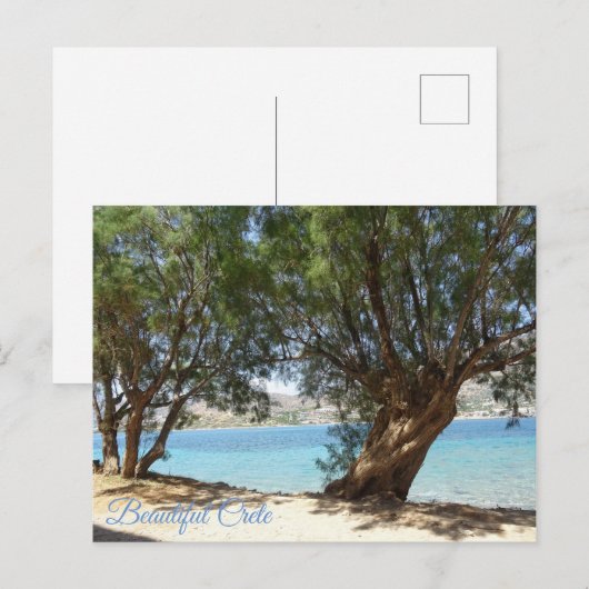 Schöne Kreta Postkarte (Vorne/Hinten)