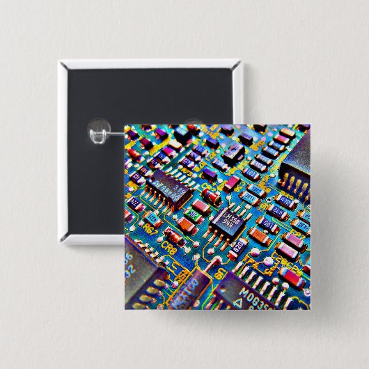 Schöne Kreuzung Button (Vorne & Hinten)