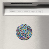 Schöne Kreuzung Magnet (In Situ (Geschirrspüler))