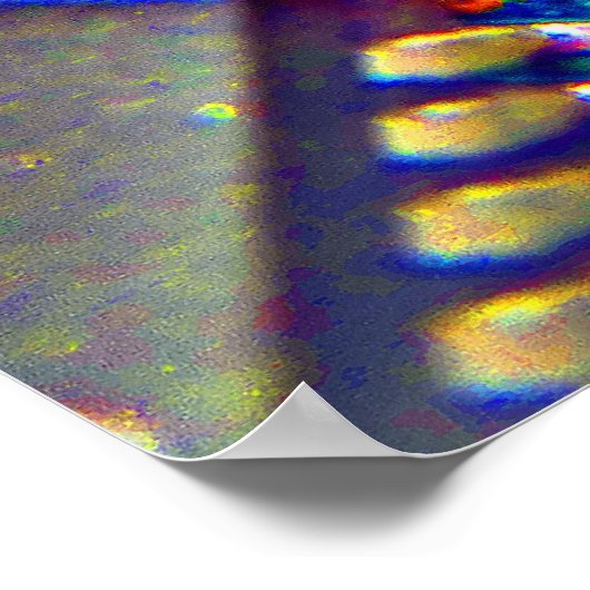 Schöne Kreuzung Poster (Ecke)