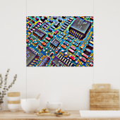 Schöne Kreuzung Poster (Küche)