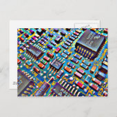 Schöne Kreuzung Postkarte (Vorne/Hinten)