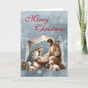 Schöne Krippe Weihnachten