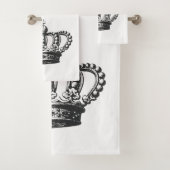 Schöne Krone Badhandtuch Set (Insitu)