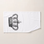 Schöne Krone Badhandtuch Set (Handtuch)