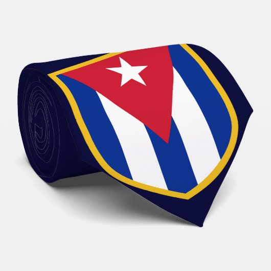 Schöne Kuba-Flagge Krawatte (Gerollt)