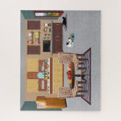 Schöne Küche Puzzle (Vertikal)