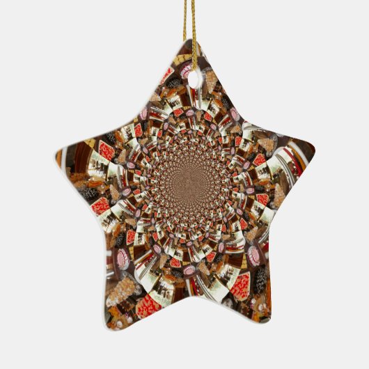 Schöne Kuchen und Desserts Keramik Ornament (Rechts)