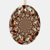 Schöne Kuchen und Desserts Keramik Ornament (Rechts)