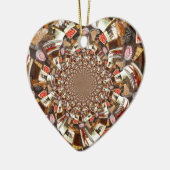 Schöne Kuchen und Desserts Keramikornament (Links)