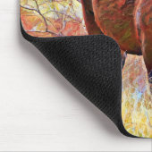 Schöne Kuh in Weide Art Mouse Pad Mousepad (Ecke)