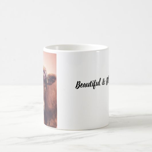 Schöne Kuh Tasse (Mittel)
