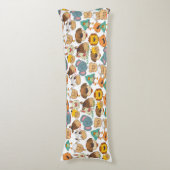 Schöne Kühe der Tierfarm Kaninchen Schweine Kinder Seitenschläferkissen (Vorderseite Vertikal)