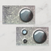 Schöne kundengerechte Visitenkarte galvanisieren (Vorne/Hinten)