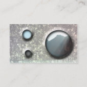 Schöne kundengerechte Visitenkarte galvanisieren (Rückseite)