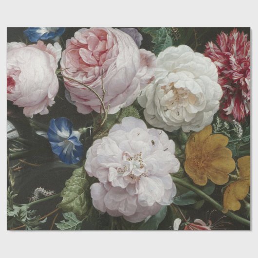 Schöne Kunst BlumenDecoupage Plakat Geschenkpapier (Flach)