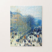 Schöne Kunst Boulevard-DES Capucines Claude Monet Puzzle (Vertikal)