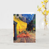 Schöne Kunst Café Terrace Place du Forum Van Gogh Karte (Gelbe Blume)