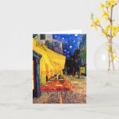 Schöne Kunst Café Terrace Place du Forum Van Gogh Karte (Gelbe Blume)