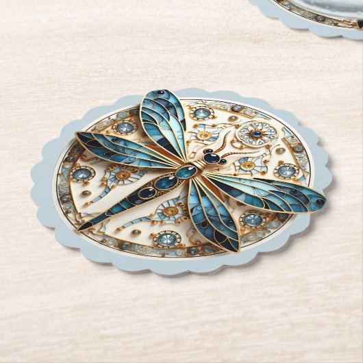 Schöne Kunst-Deco-Drachenblume Untersetzer (angewinkelt)