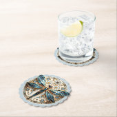 Schöne Kunst-Deco-Drachenblume Untersetzer (Vor Ort)