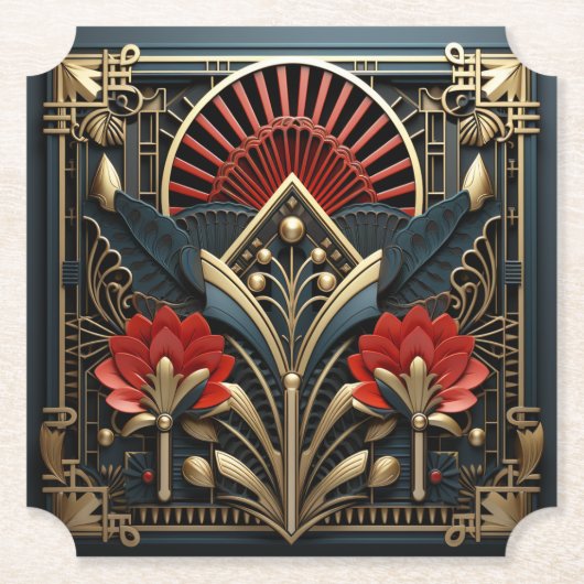 Schöne Kunst, Dichtung und Musik Untersetzer (Vorderseite)