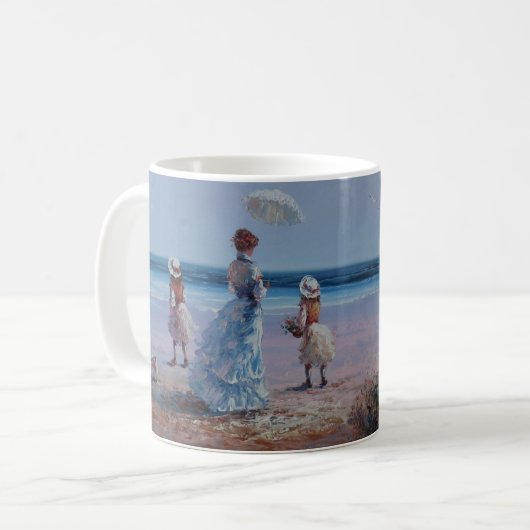 Schöne Kunst Kaffeetasse (Vorderseite Links)