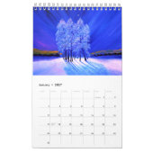Schöne Kunst Originalgemälde Beste Jahreszeit Kalender (Jan 2027)