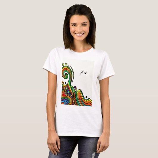 Schöne Kunst T-Shirt (Vorne ganz)