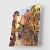 Schöne Kunst-Uhr Quadratische Wanduhr (Winkel)